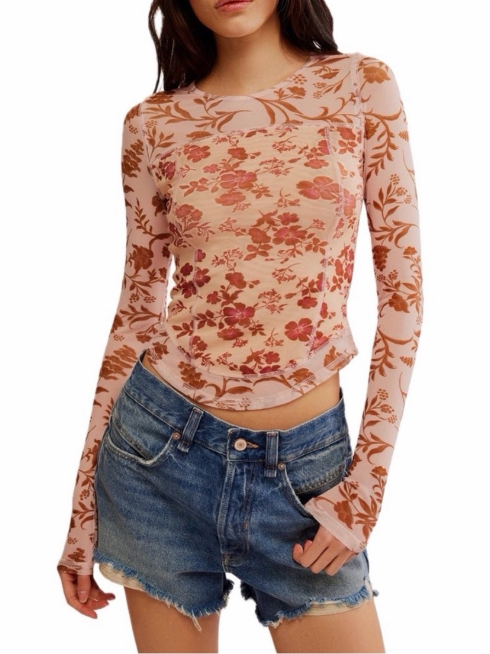 Free People Betty’s Garden Top NWT